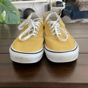 Vans yellow shoes